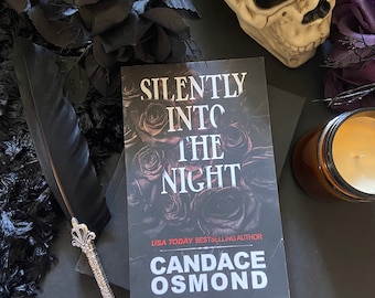 Romantasy Books | Silently Into the Night | Signed Paperback Book | Grim Reaper | Signed Books | Books | Reader Gifts | Book Box