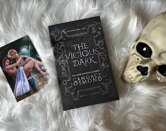 Special Edition Romantasy Book | The Vicious Dark | Paperback | Signed Book | Special Edition | Gifts for Readers | Sprayed Edges | Book Box