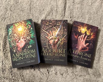 Romantasy Books | Pretty Books | The Ironworld Set | Paperback Set | Signed Books | Romance Books | Reader Gifts | Gifts for Readers