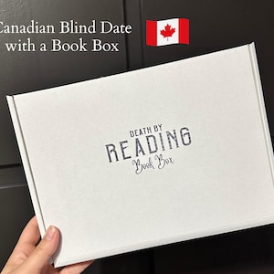 Canadian Blind Date With a Book Box: Romance Reader Gift With Candle of the Month