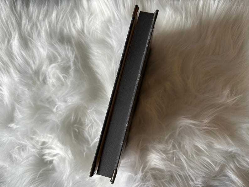 sprayed black edges on a special edition hardcover copy of The Vicious Dark, a stand alone scifi romance with metal corners