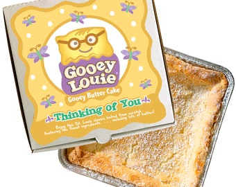 Gooey Louie Gooey Butter Cake "Thinking of You" Box SHIPPING INCLUDED