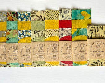 Beeswax Food Wraps Set of 4