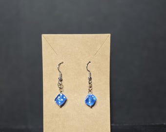 Dice earrings