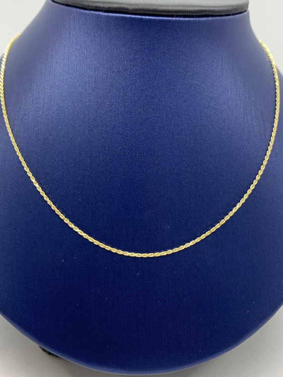 【美品】All Blues Rope Necklace Gold Short 美品】All Blues Rope Necklace Gold Short Rope necklace thick