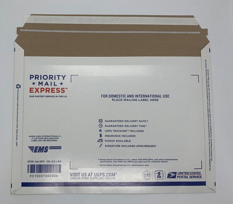 Express Mail Shipping Upgrade - Etsy