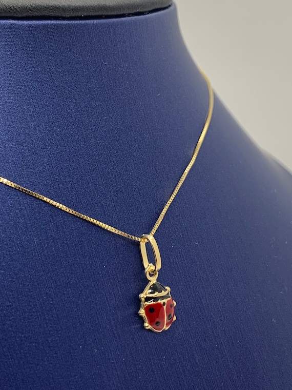 14k Gold Ladybug 16 14k Gold Ladybug 16