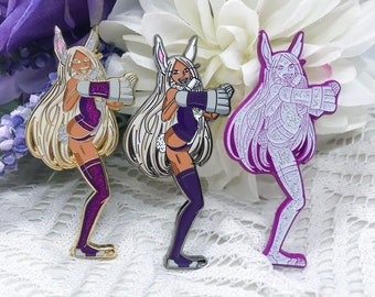 Lunar Bunny - Enamel Pin