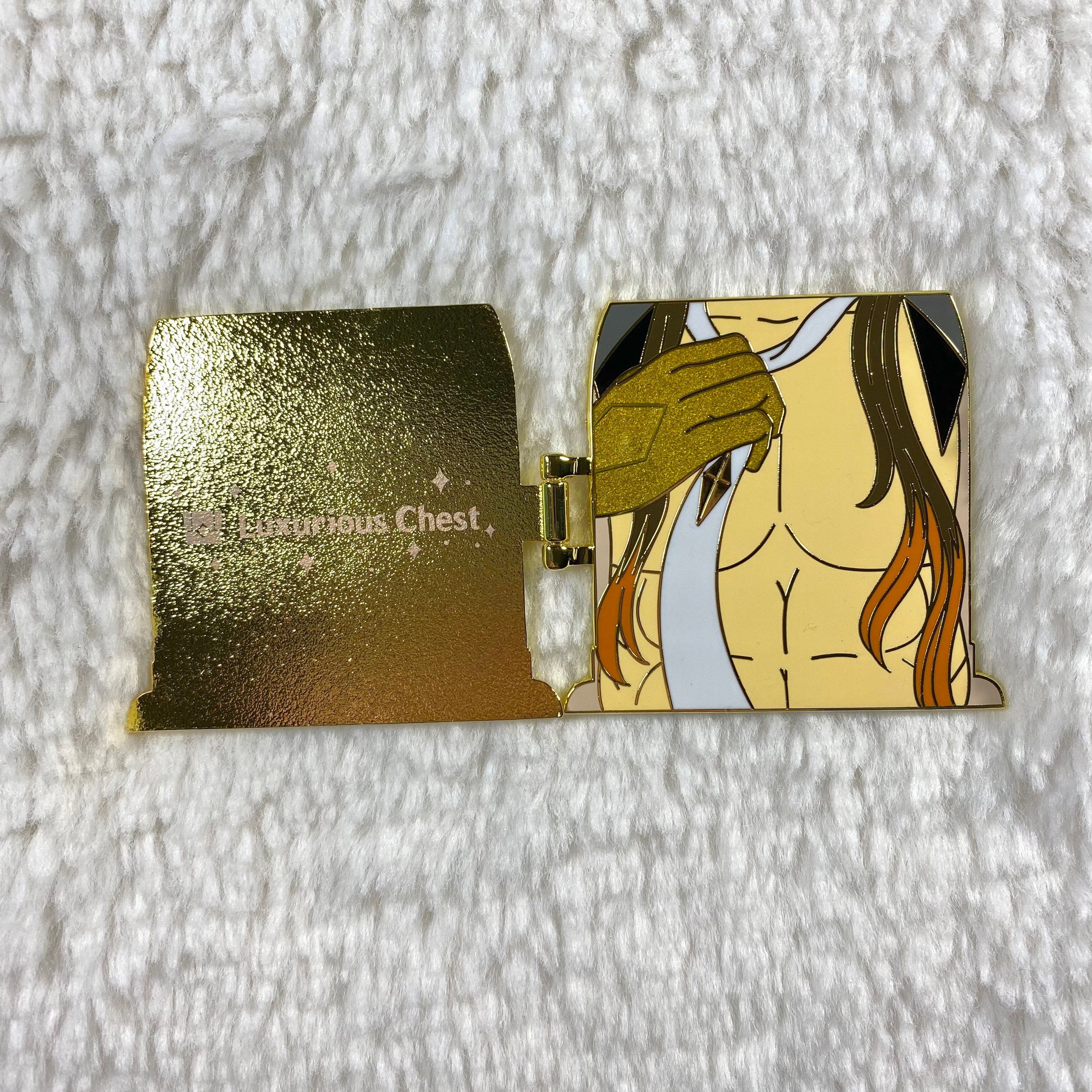 Luxurious Chest - CEO of GEO Enamel Pin - Etsy