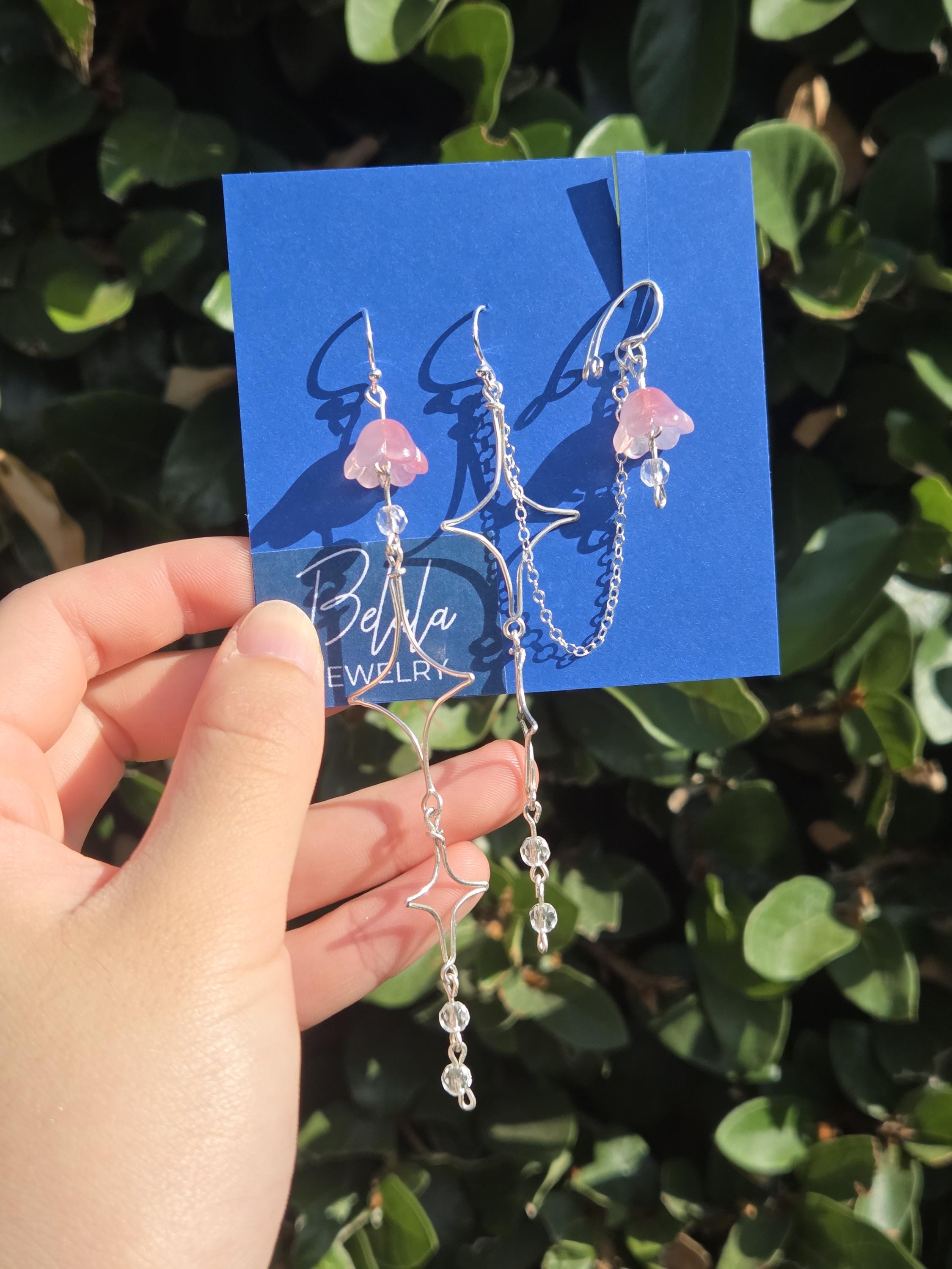 Mira Kpop Demon Hunters Earrings | Celestial Jewelry; No Helix