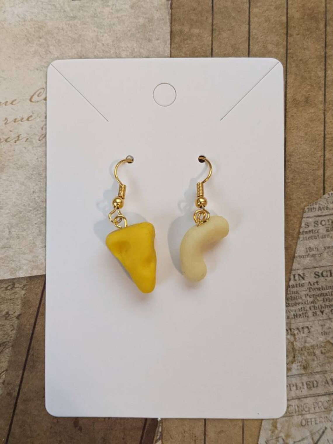 Mac and Cheesey Earrings Etsy