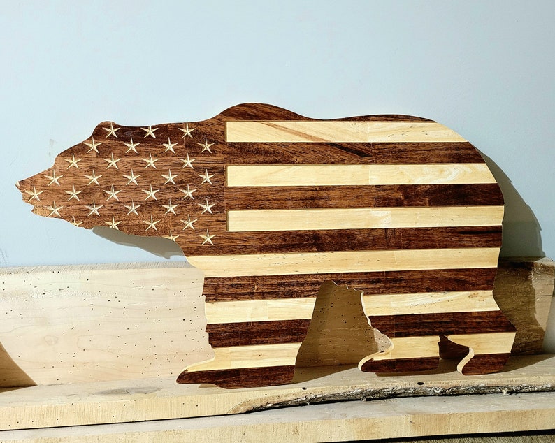 Bear American Flag Digital Download SVG/JPG/PNG - Etsy
