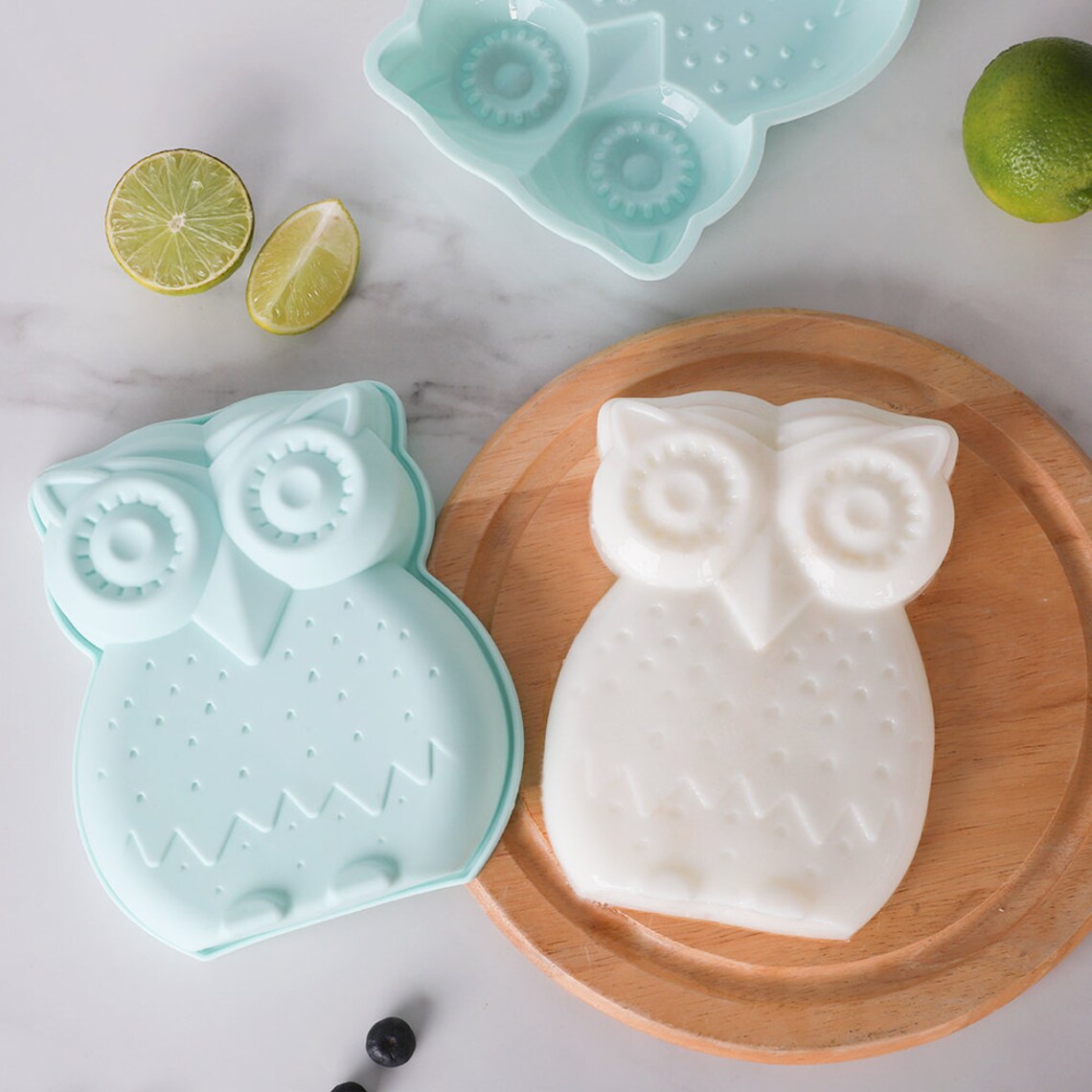 Silicone Owl Mold 3D Animal Mold Teacher Appreciation Gifts Etsy