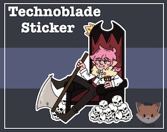 Technoblade DSMP sticker
