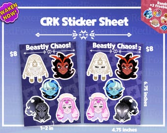 Cookie Run Kingdom Sticker Sheet