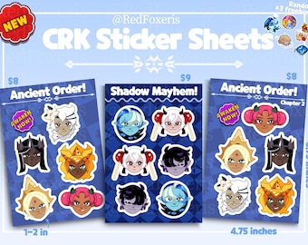 Cookie Run Kingdom Sticker Sheet