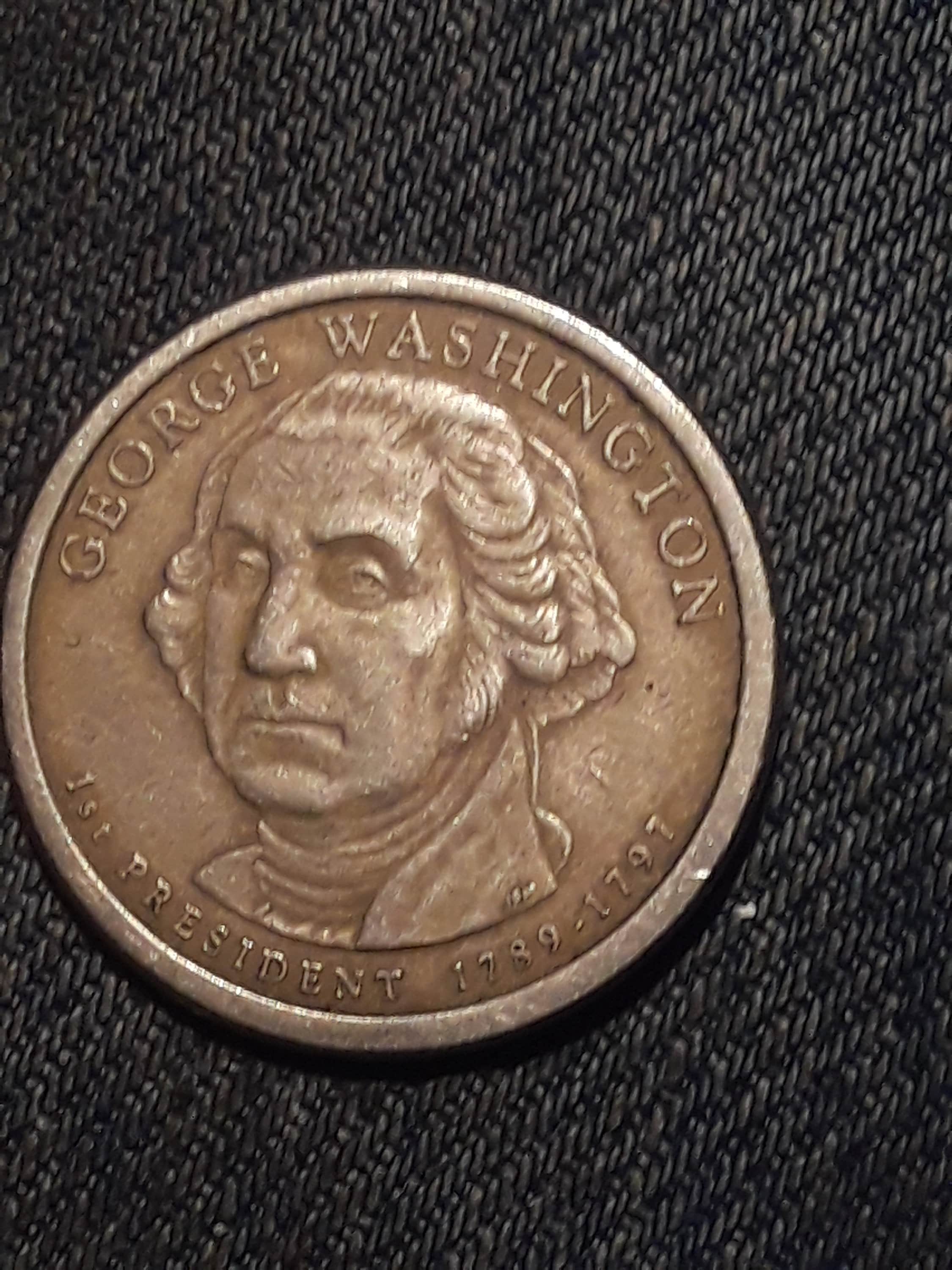 Washington gold coin Etsy