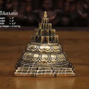 Brass Shree Yantra For Wealth and Prosperity - Feng Shui & Vastu