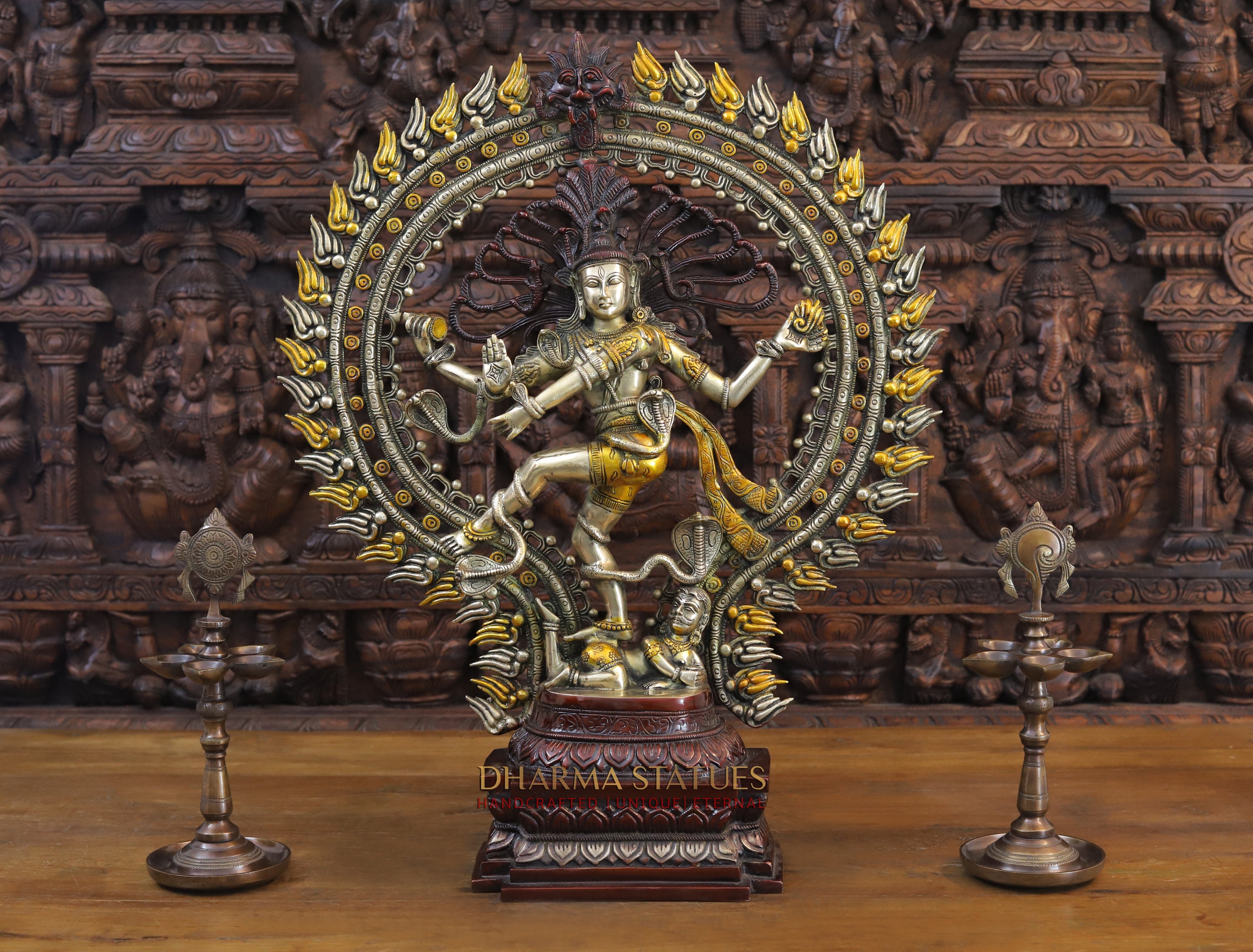 インド 「化身ナタラジャ（踊るシヴァ神）」 神像 仏像 彫刻