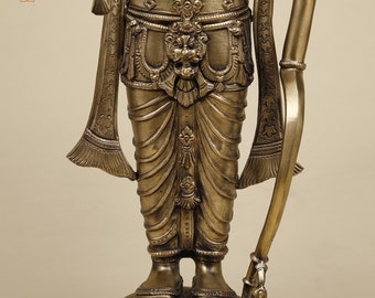 Bronze Ram Lalla Idol: Karnataka Priest-forged Blessed Metal - Etsy
