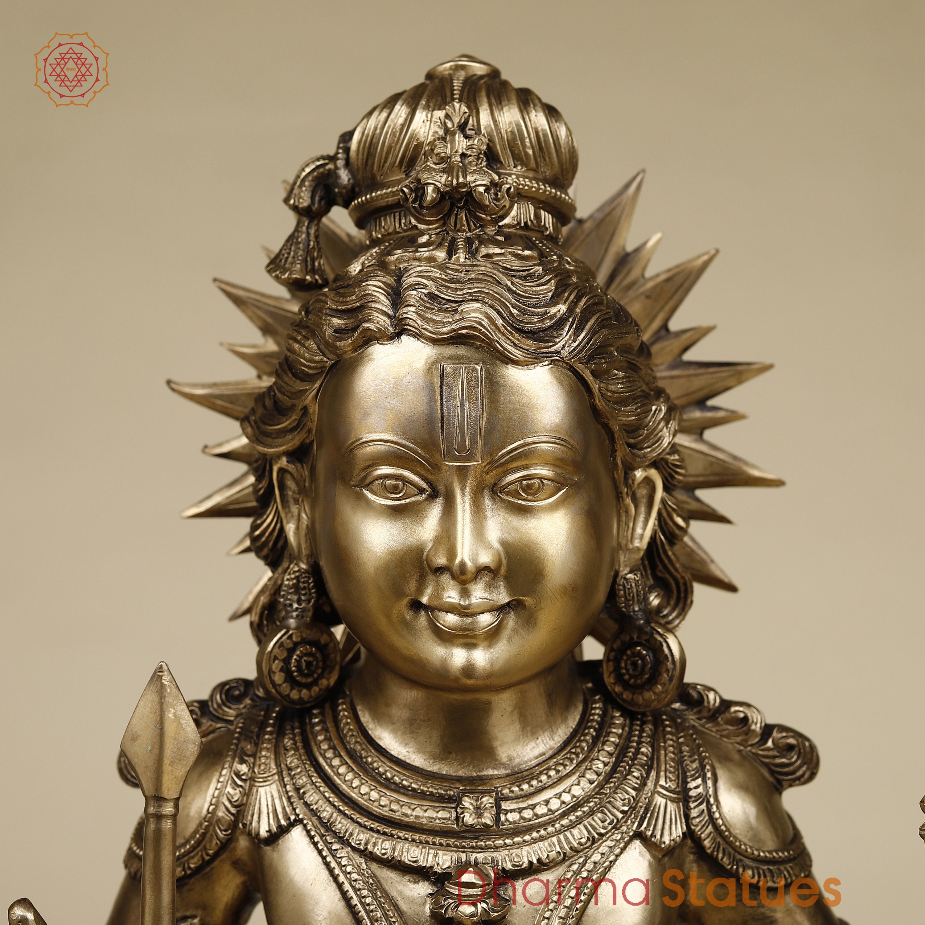 Rammer.brass.ブラス.真鍮.スカル.激安.ブレス.ルード Bronze Ram Lalla Idol: Karnataka Priest-forged Blessed Metal - Etsy