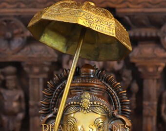 Brass Contemporary Mundakarama (abode of Happiness Lord Ganesha