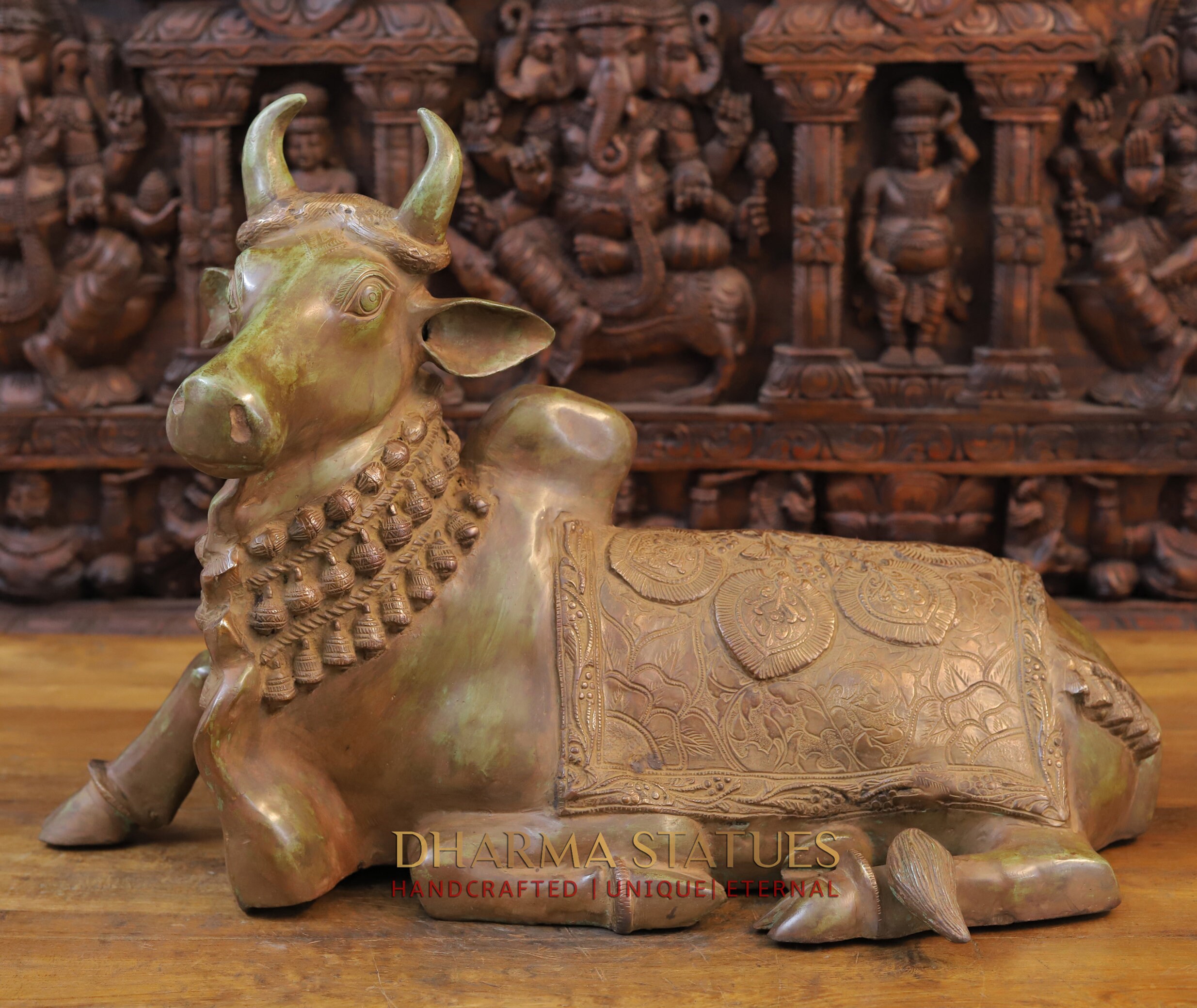 Brass Vintage Vajra Nandi Bull Royal Guard of Himalyas & Etsy