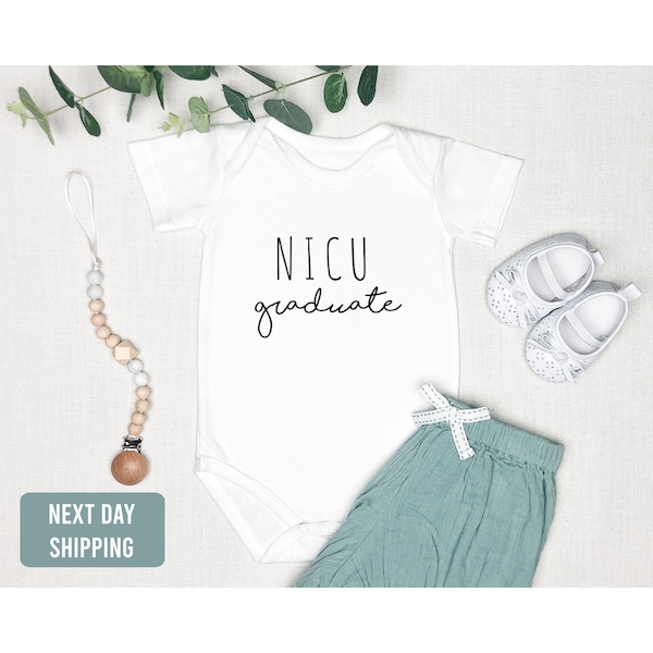 NICU Graduate Baby Onesie®-Newborn Going Home Outfit-IVF Baby onesie®-Premie Baby gift-nicu grad-miracle baby