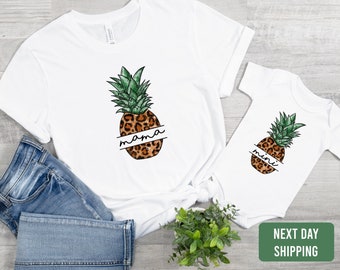 Pineapple Family Matching Birthday Party T-shirts Celebration Reunion Tropical Pineapple Family Matching Birthday Party T-shirts Celebration Reunion Tropical