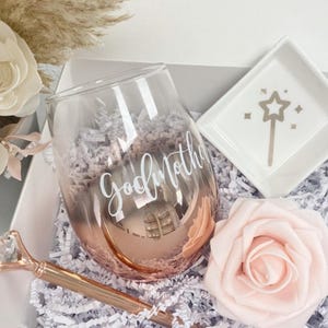 coffret cadeau marraine cadeau proposition de parrain et marraine verre à vin cadeau madrina baptême merci d'avoir été mon testament cadeau tu seras ma marraine
