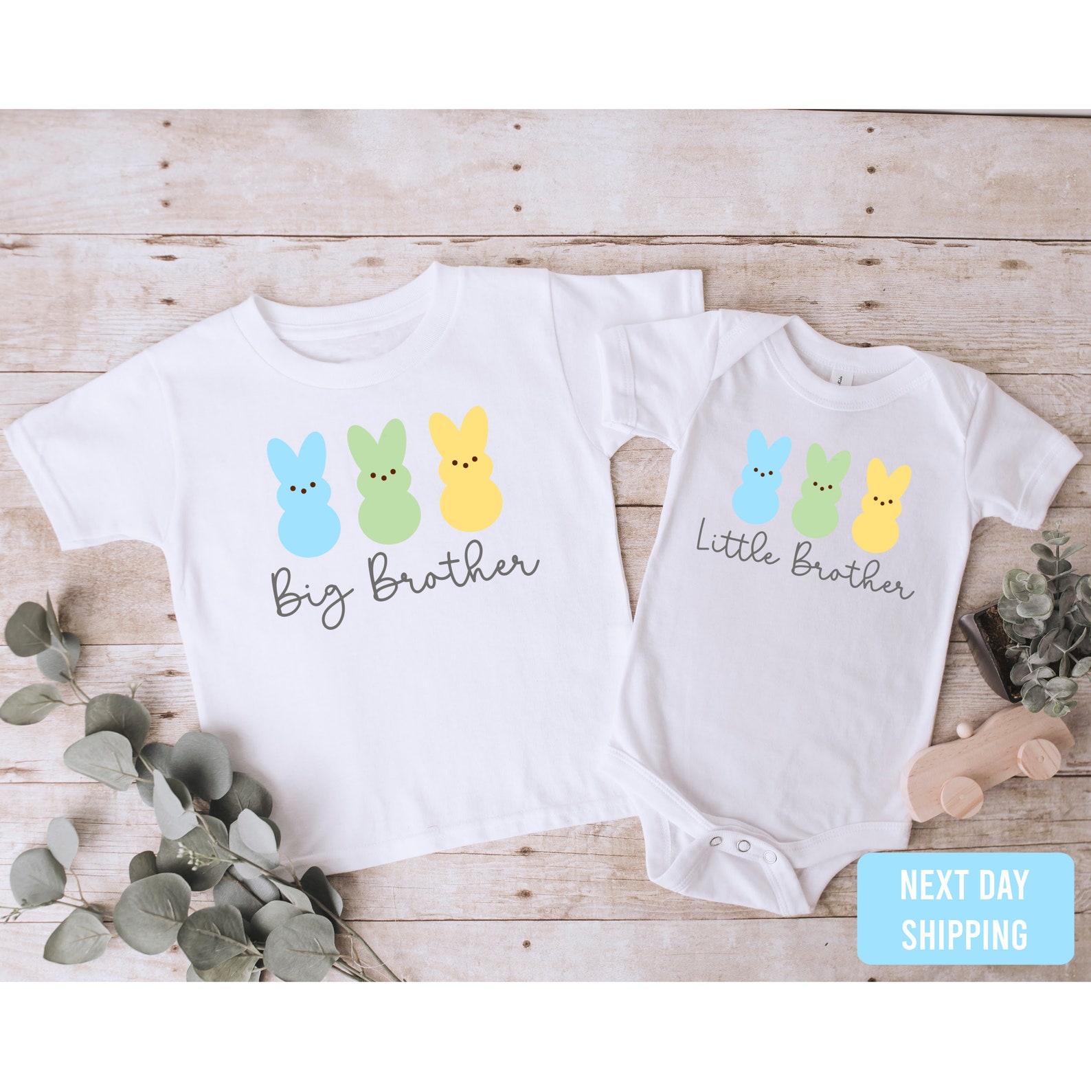 Boys Easter Shirts-big Brother and Little Brother Matching - Etsy