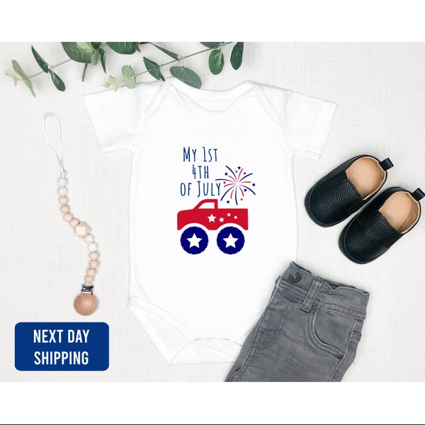 infant first 4th of july onsie