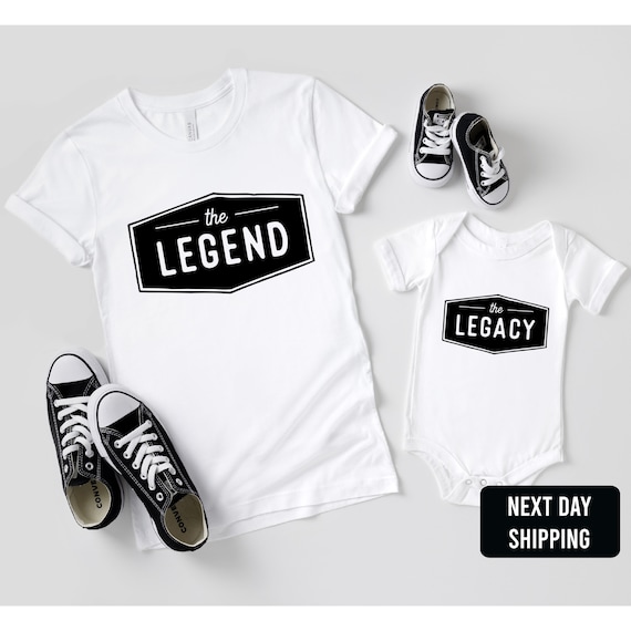 Legend Legacy Shirt Matching Father Son Gift Legend Legacy Shirt Matching Father Son Gift