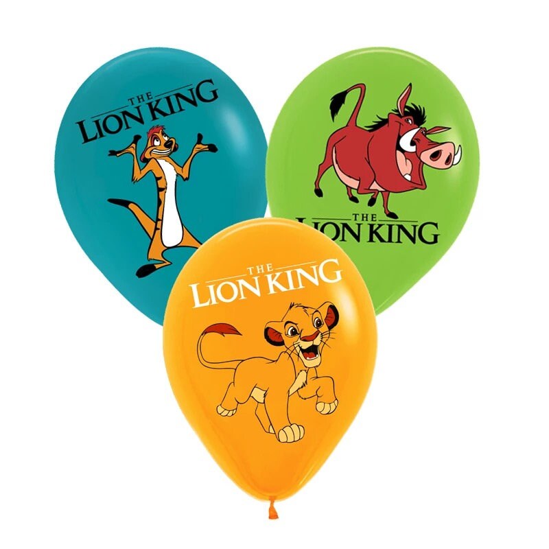 Lion King 15pcs Latex Mix Balloons. Etsy