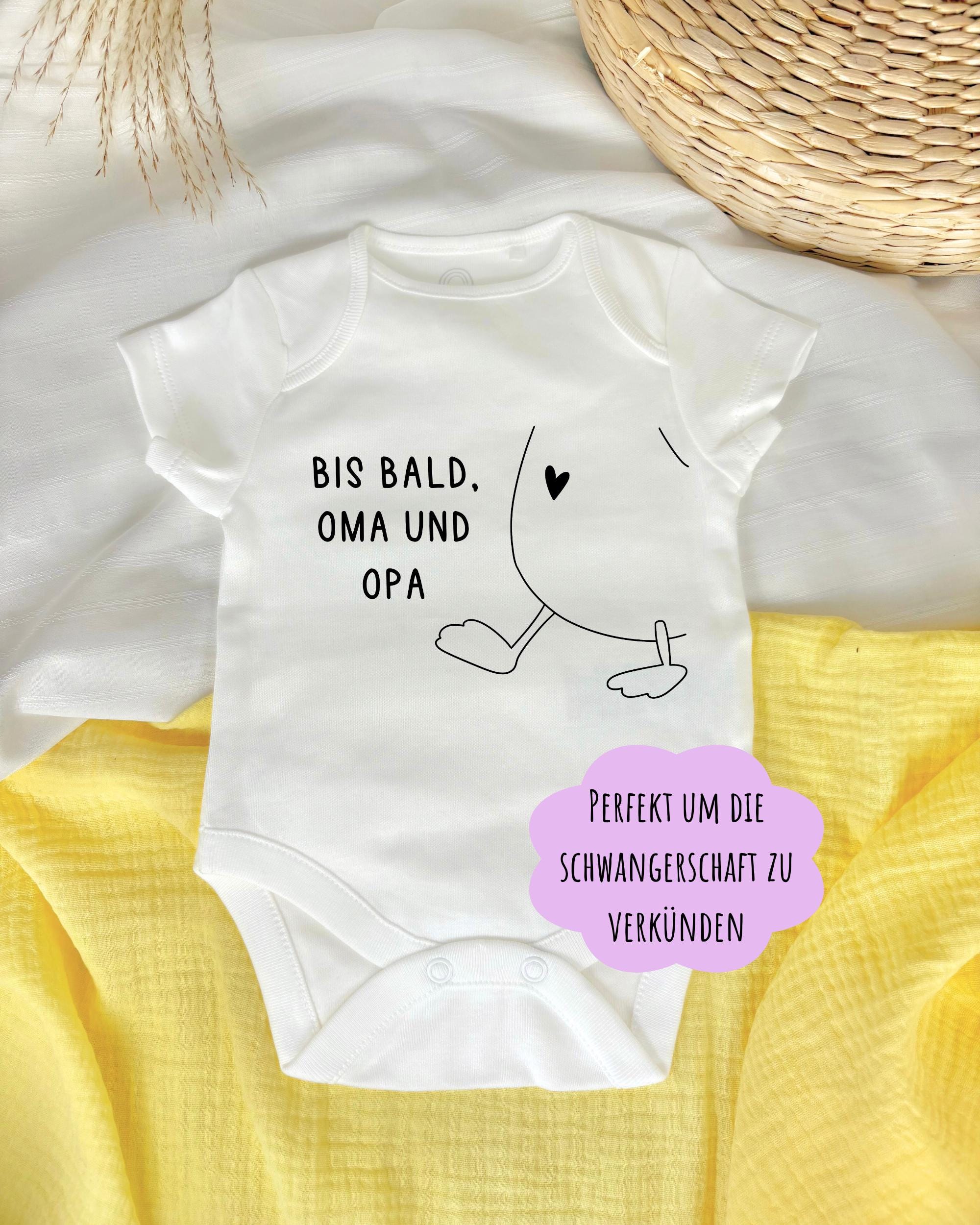 Originell Die Schwangerschaft Verkünden: Ihr Werdet Oma & Opa! Windelbaby Geschenk Für Werdende Großeltern