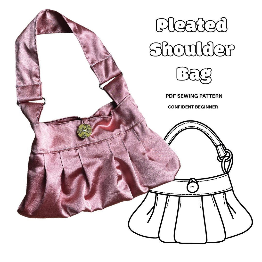 Basic Pleated Rucksack Pattern Pleated Shoulder Bag Sewing Pattern – A4/A0 Printable PDF - Etsy UK