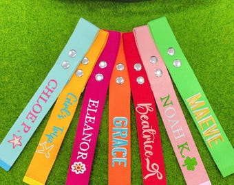 Luggage Tag: Personalized Embroidered Name &ICON,Travel Luggage Accessory Gift,Suitcase Strap,Luggage bag Strap Gift,Name ID Suitcase