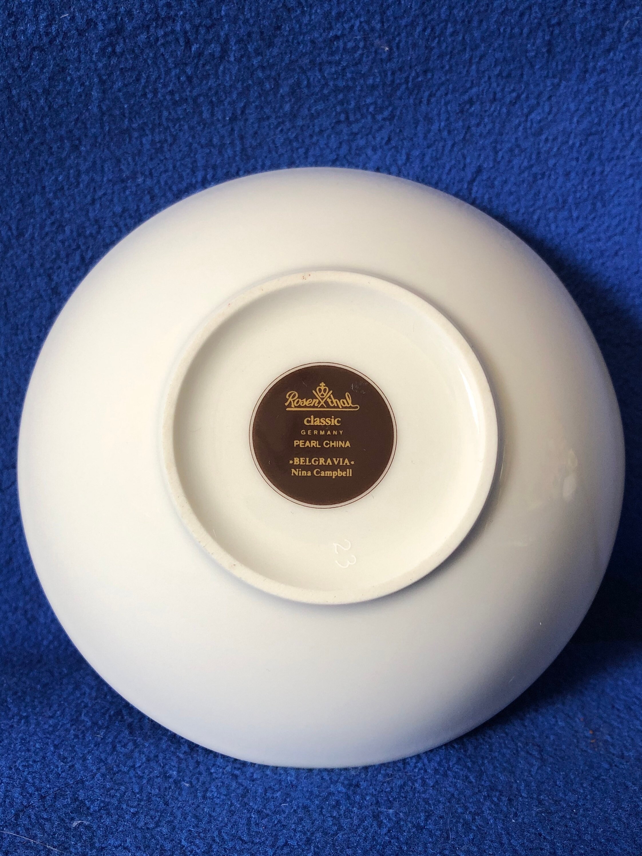 Rosenthal German classic pearl china small bowl. Belgravia Etsy