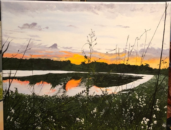 Sunrise at Lake Lily