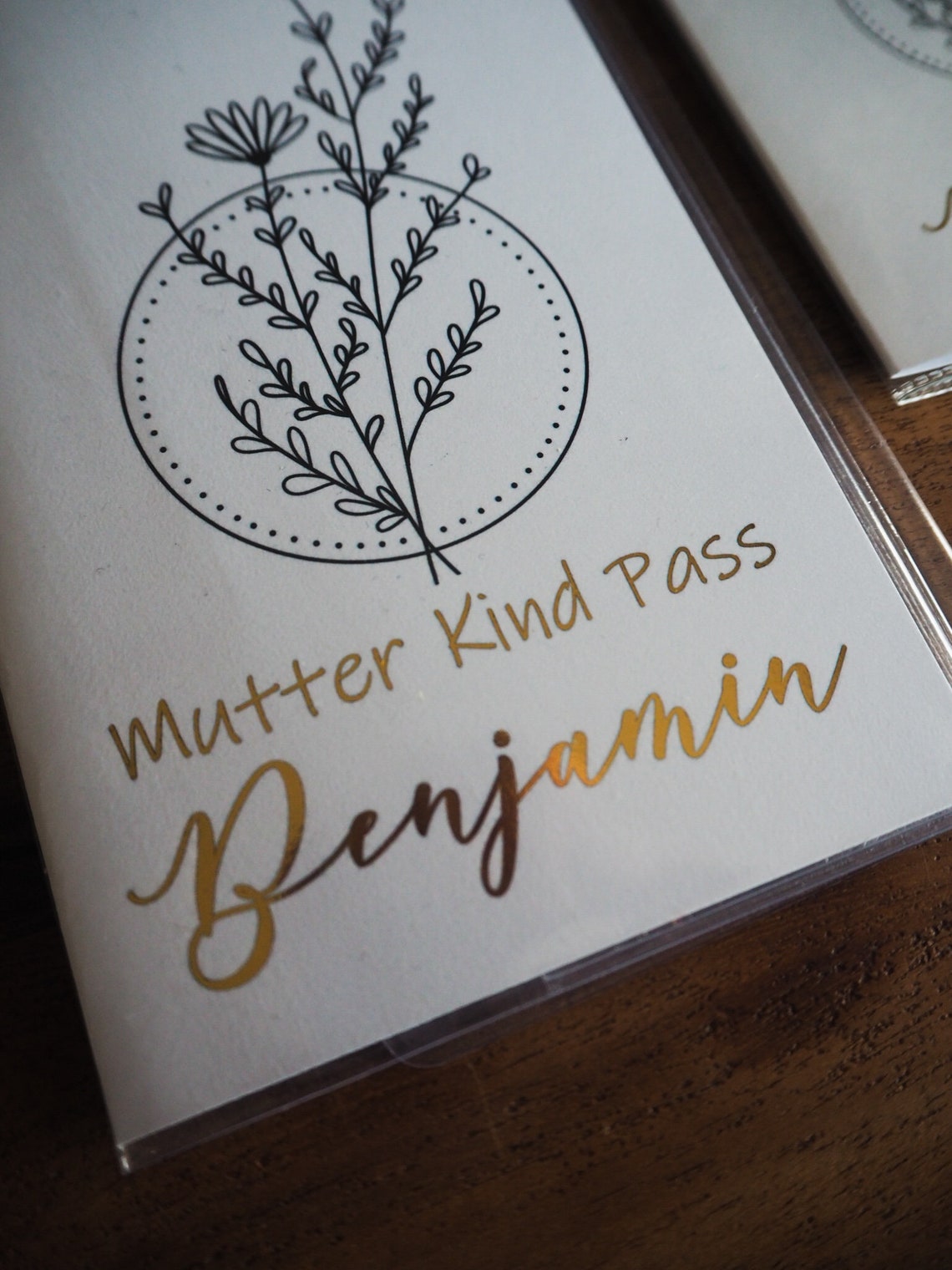 OLGS Mutterkindpass Hülle - Schutz Für Deine Schwangerschaftsunterlagen