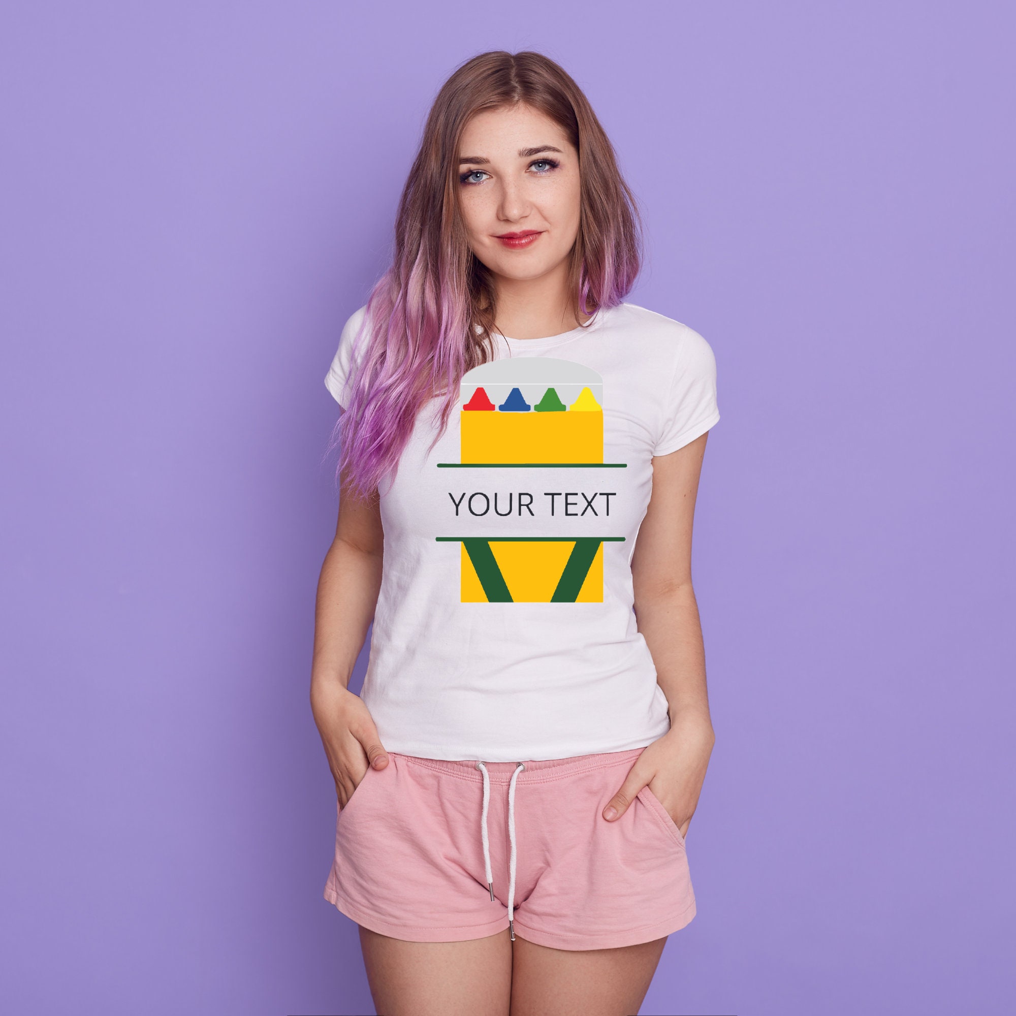 22 Crayon Split Monogram Svg/png Bundle,crayon Wrapper Svg,crayon Svg ...