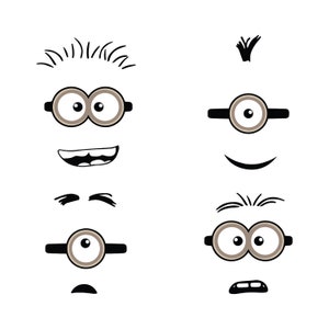 Minion Eyes Etsy Minion Eyes Etsy