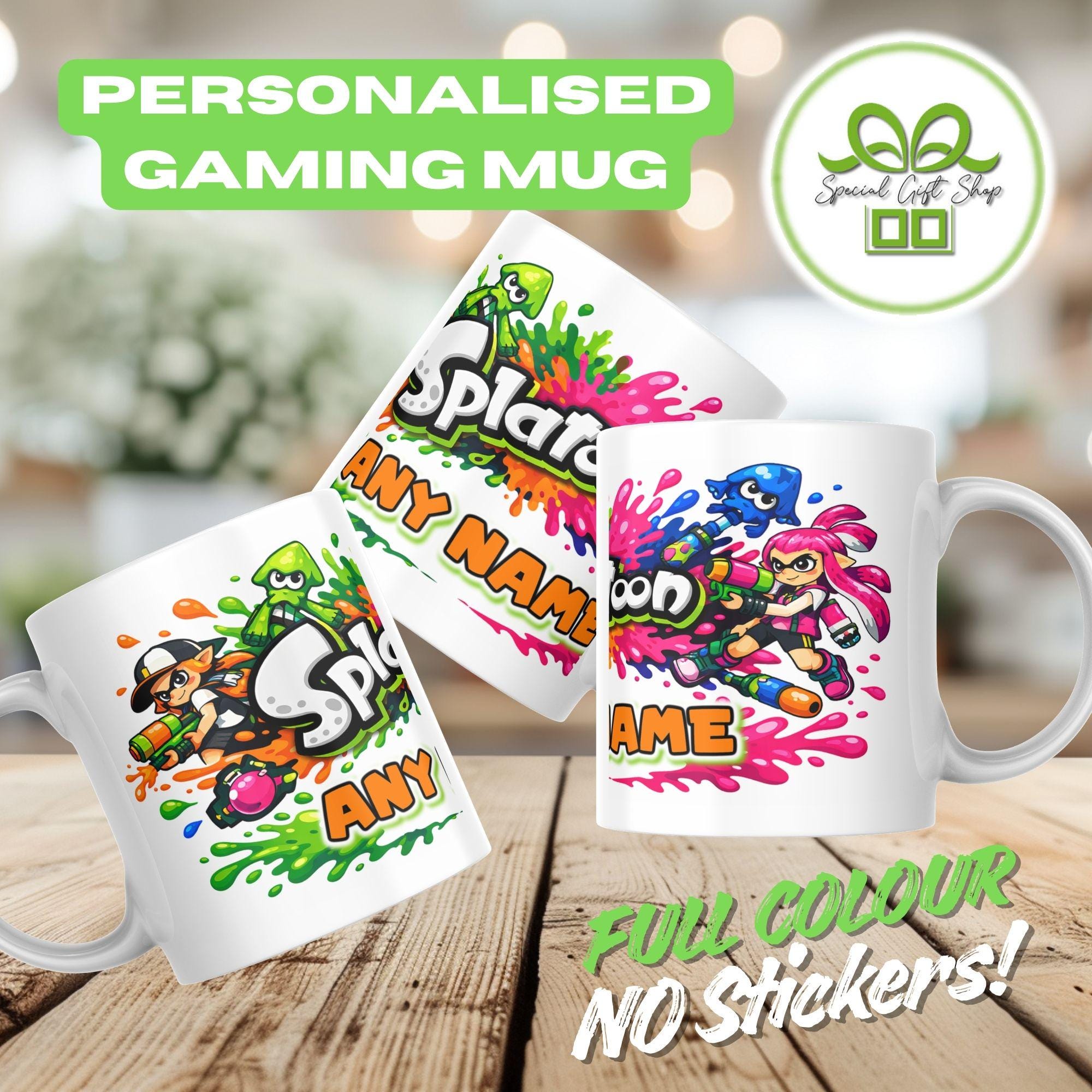 Splatoon Gaming Mug