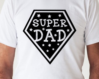 Super Dad SVG Father's Day SVG Files Instant Download - Etsy