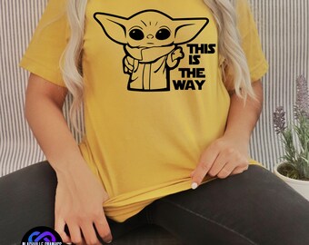 This Is The Way Yoda SVG Digital Download | Star Wars SVG