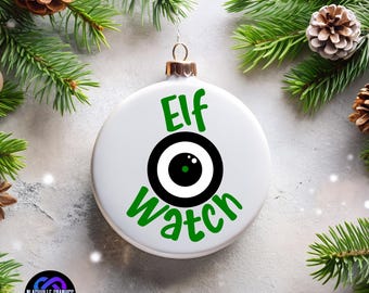 Elf Watch SVG Download | Elf cam | Christmas SVG | Holiday PNG | Svg for Cricut