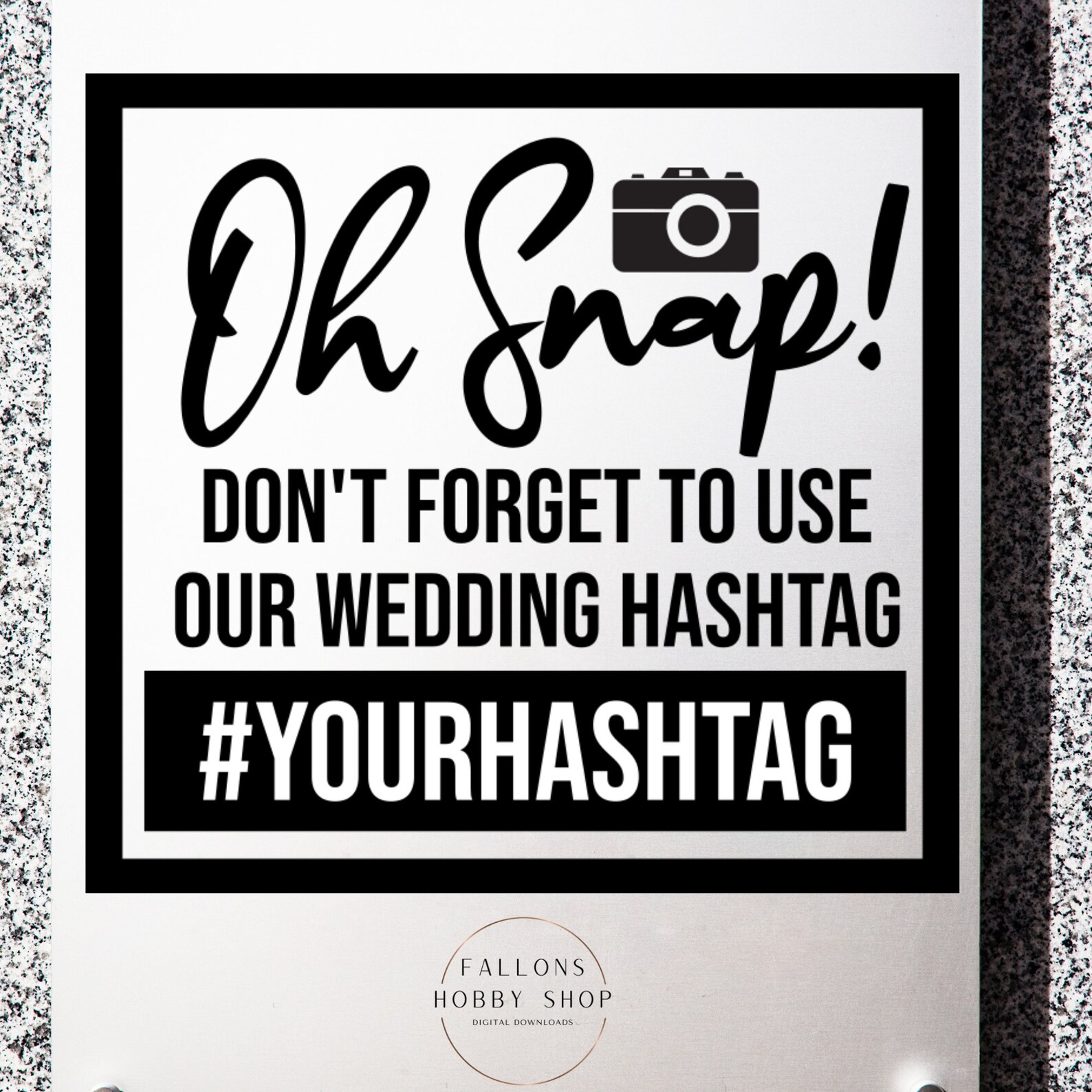 Free Free 166 Wedding Hashtag Sign Svg SVG PNG EPS DXF File