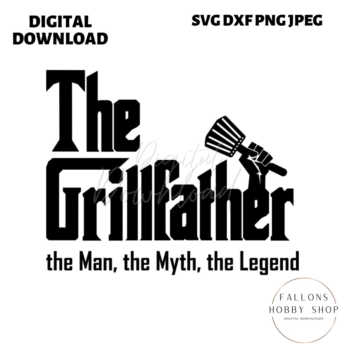 Download The Grill Father Beer Koozie Apron SVG Digital Download | Etsy