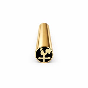 Mozaïekpen voor messteel - WEATHERCOCK | 1/4"- 5/16"- 3/8" benodigdheden voor het maken van mes - messing en roestvrijstalen decoratieve klinknagels