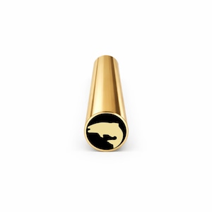 Mosaic Pin for Knife Handle - SALMON FISH | 1/4"- 5/16"- 3/8" Custom Knife Making Supplies - Brass and Stainless Steel Decorative Rivets